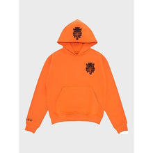 Orange Chrome Hearts Pullover Hoodie