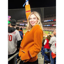 Kate Upton Orange Sweater