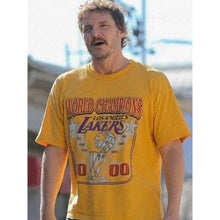 Pedro Pascal LA Lakers Yellow Shirt