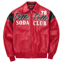Pelle Pelle Red & BLack Soda Club Plush Jacket | Pelle Pelle Store
