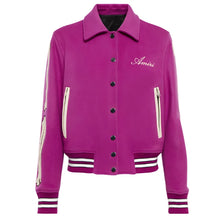 Amiri Bones Wool Varsity Jacket For Unisex