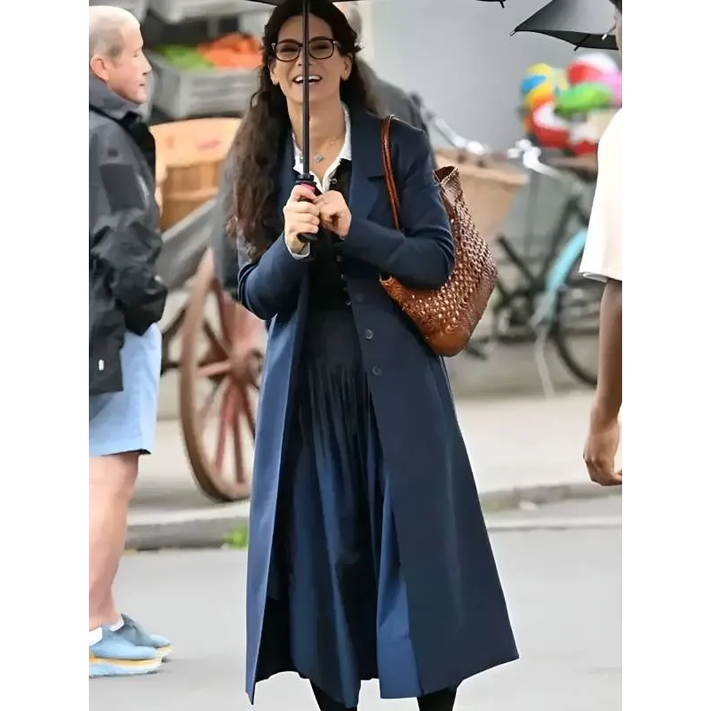 maxi coat dress Practical Magic 2 Sandra Bullock Long Coat Look – Vintage Jacket