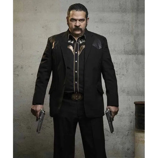 Hemky Madera TV Series Queen of the South Pote Galvez Black Blazer
