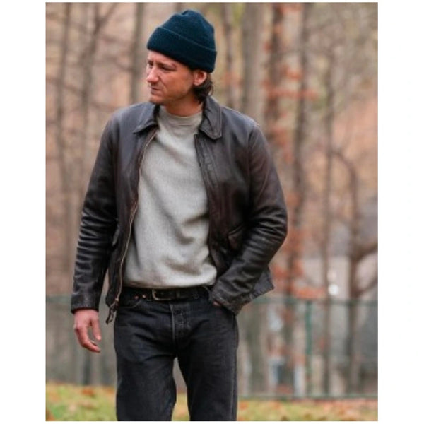 Lewis Pullman Riff Raff 2025 Leather Jacket – Vintage Jacket
