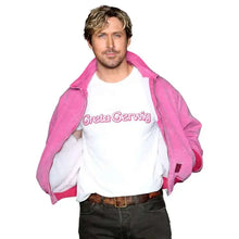 Barbie 2023 Ryan Gosling Pink Bomber Jacket