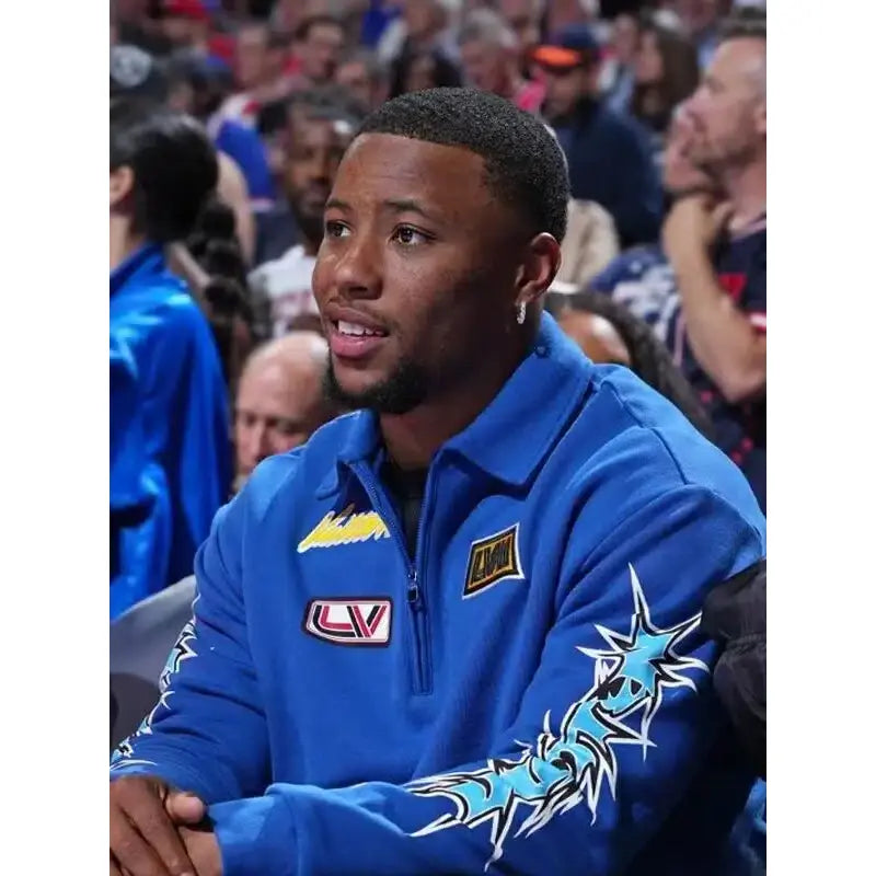 saqui ジャケット　ブルー　サイズ38 saqui ジャケット ブルー サイズ38 saqui ジャケット ブルー サイズ38