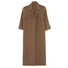 2024 Telluride Selena Gomez Oversized Camel Brown Coat