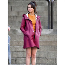 A Rainy Day In New York Selena Gomez Mid Length Coat