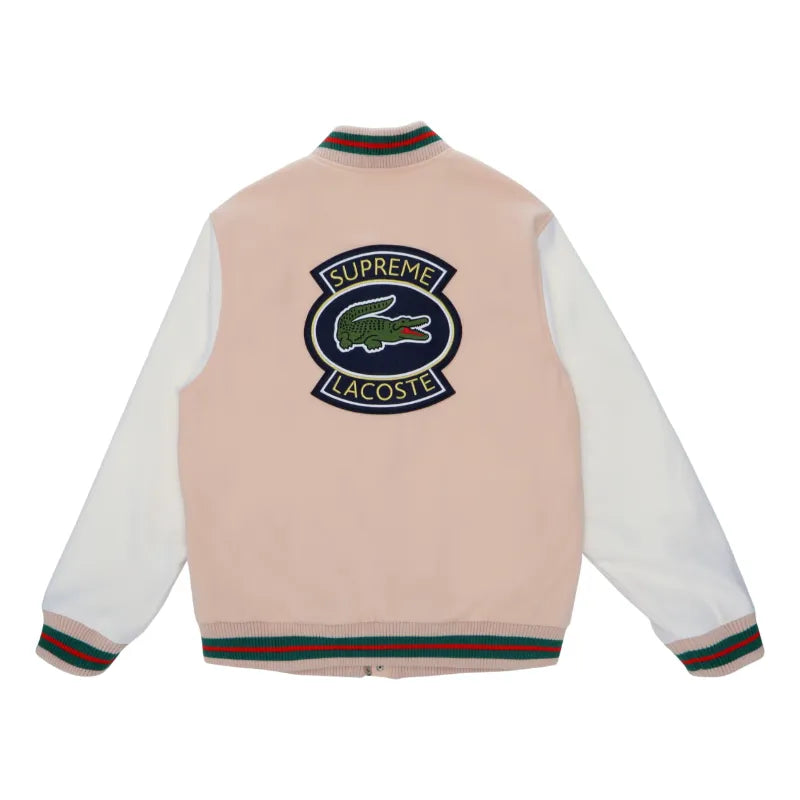 Supremely Lacoste Wool Varsity Jacket – Vintage Jacket Supremely Lacoste Wool Varsity Jacket – Vintage Jacket