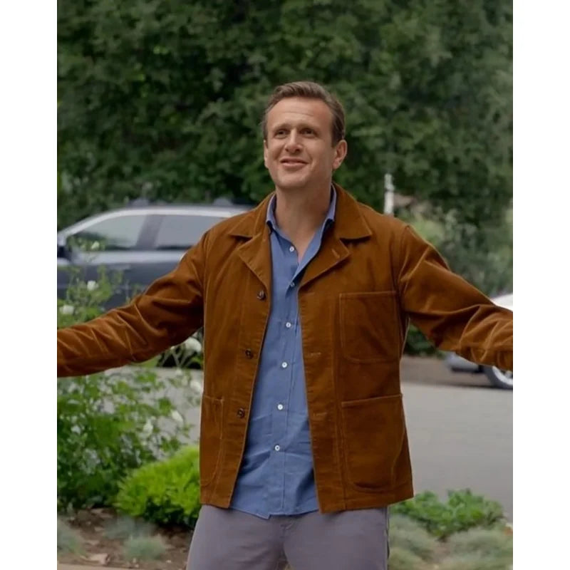 Shrinking S02 Jason Segel Brown Jacket – Vintage Jacket