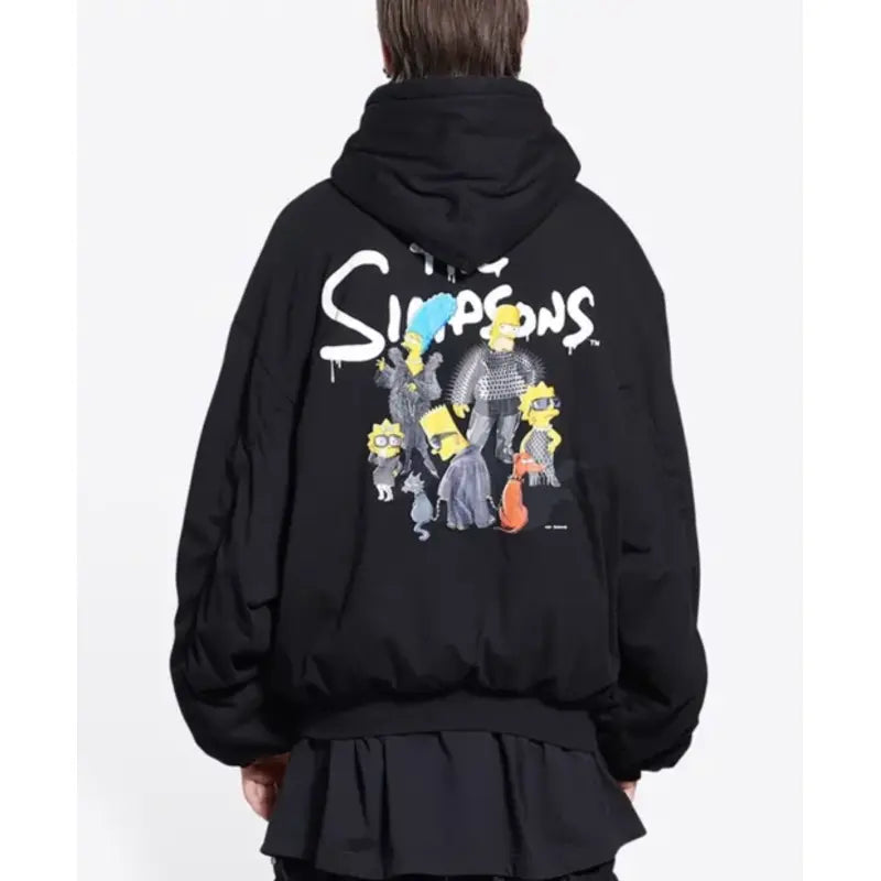 最終値下　BALENCIAGA × The Simpsons ナイロンジャケット Simpsons Balenciaga Cartoon Jacket – Vintage Jacket