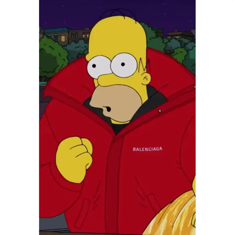 Simpsons Balenciaga Cartoon Jacket – Vintage Jacket