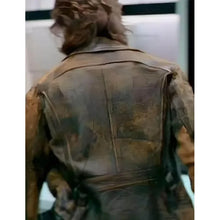 Snake Plissken Brown Leather Jacket