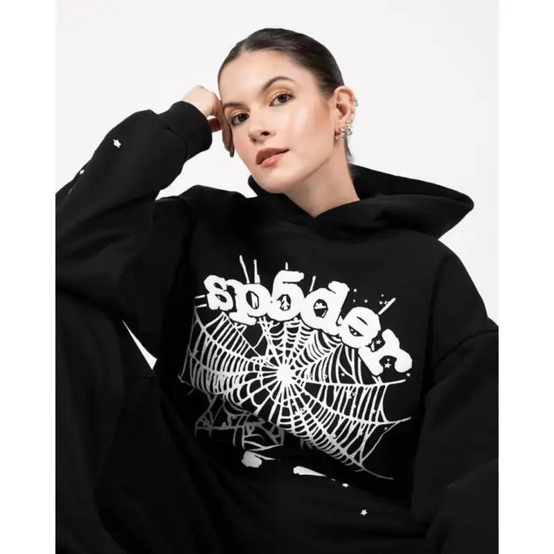 Sp5der OG Web Black Hoodie – Vintage Jacket Sp5der OG Web Black Hoodie – Vintage Jacket