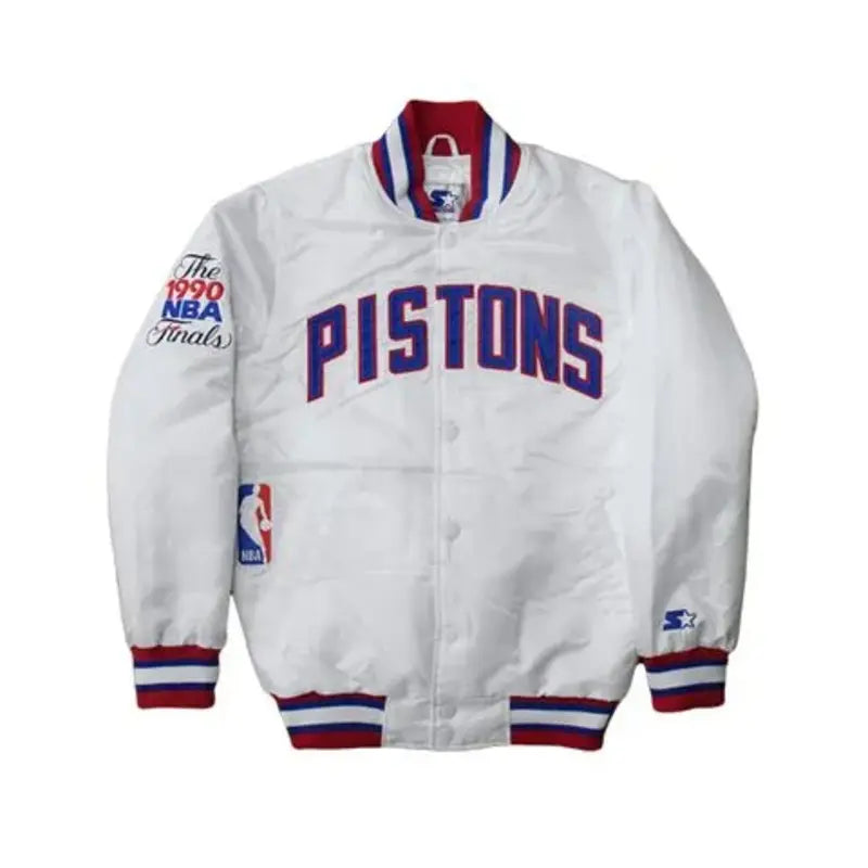 返品交換ビンテージ スターター NBA Detroit Pistons スタジャン ジャケット・アウター