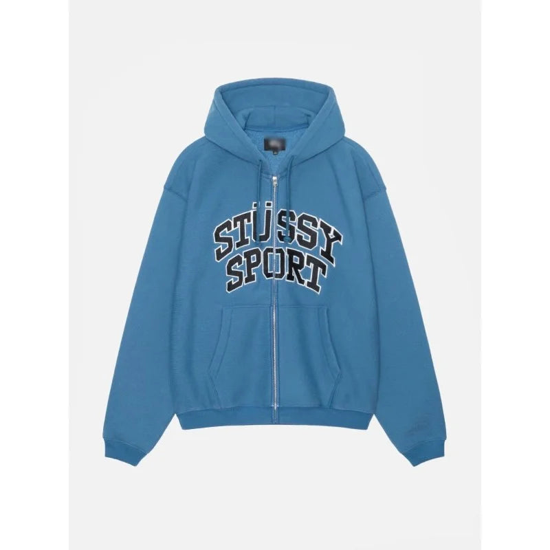 Stussy Sport Zip-Up Hoodie – Vintage Jacket