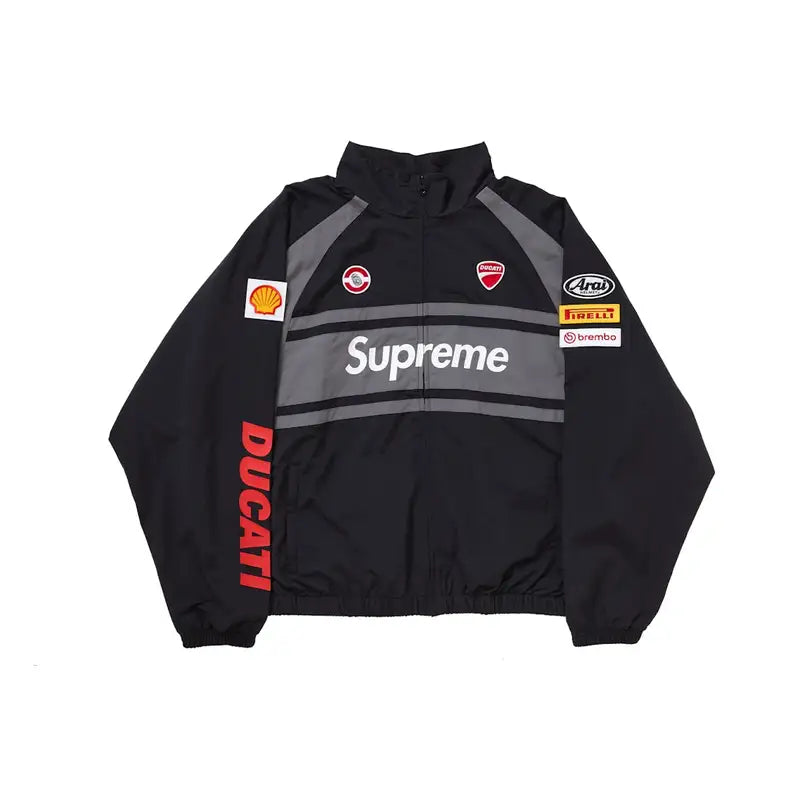 Supreme X Ducati Track Racing Jacket – Classic Motorcycle Gear Supreme X Ducati Track Racing Jacket – Classic Motorcycle Gear