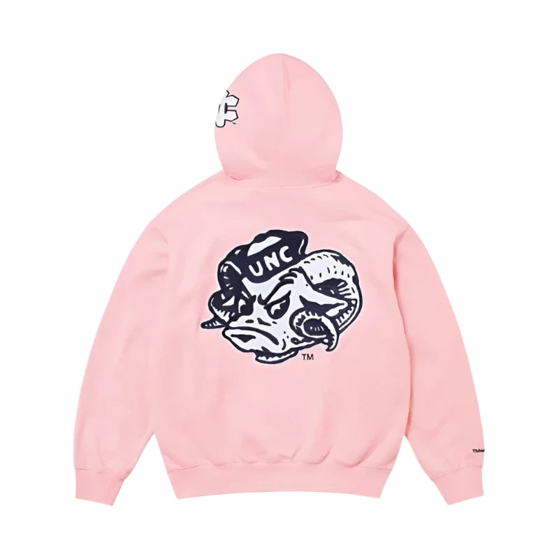 Supreme x Mitchell & Ness NCAA Pullover Hoodie – Vintage Jacket