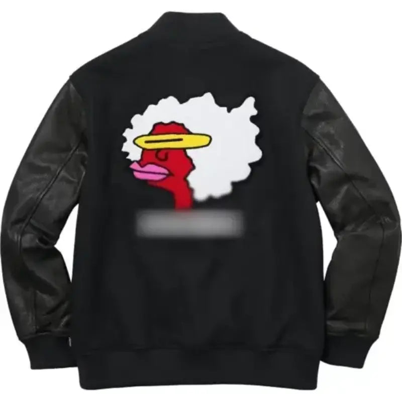 Supremely Fw17 Gonz Ramm Wool Varsity Jacket – Vintage Jacket