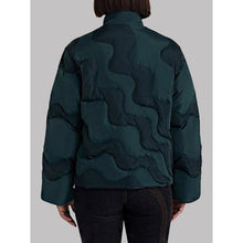 The Bear Sydney Adamu Hokusai Green Puffer Jacket
