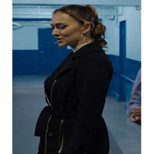 Shoresy S02 Tasya Teles Black Coat