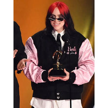 The 2024 Grammy Awards Billie Eilish Barbie Varsity Jacket