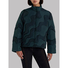 The Bear Sydney Adamu Hokusai Green Puffer Jacket