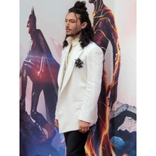 The Flash Ezra Miller White Blazer