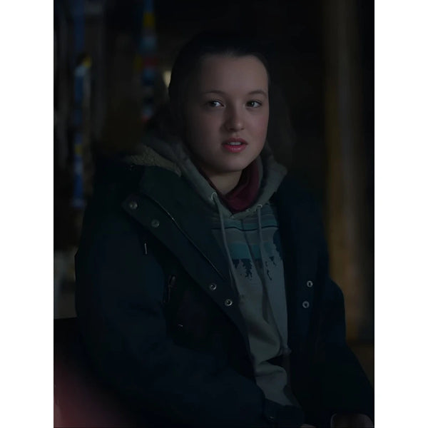 The Last of Us Bella Ramsey Blue Jacket