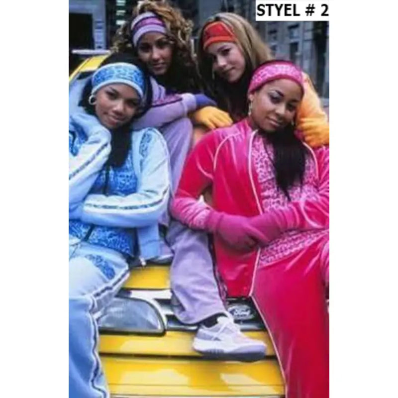 Orange cheetah girl tracksuit sales