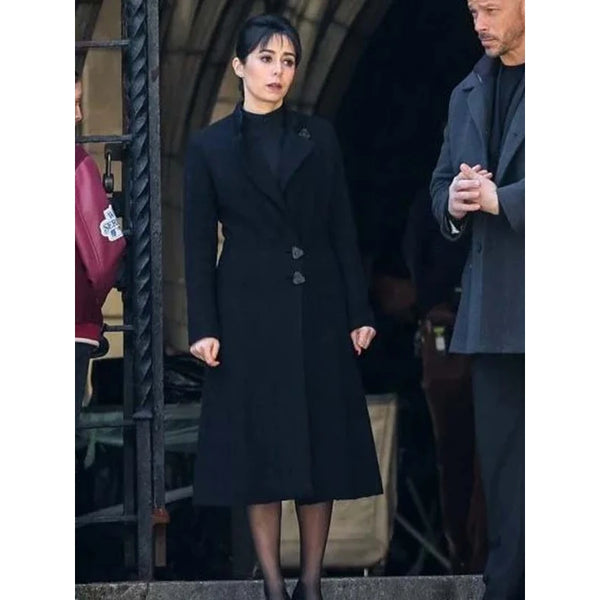 Sofia Falcone The Penguin 2024 Black Women's Coat