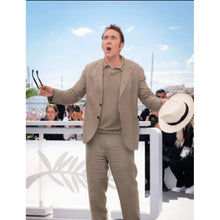 The Surfer (2025)  Beige Blazer 