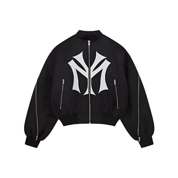 mowalola bomber jacket 25aw Lサイズ Timothée Chalamet Signature Mowalola Bomber Jacket – Vintage Jacket