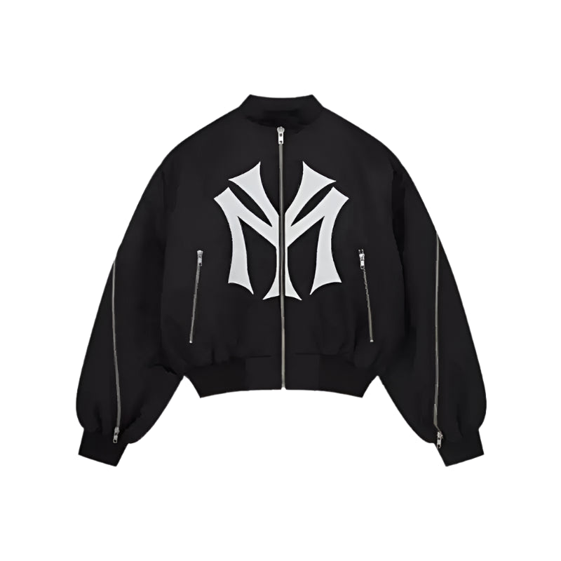 Timothée Chalamet Signature Mowalola Bomber Jacket – Vintage Jacket Timothée Chalamet Signature Mowalola Bomber Jacket – Vintage Jacket