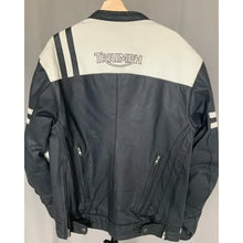 Triumph Ashford Black and White Motorcycle Jacket