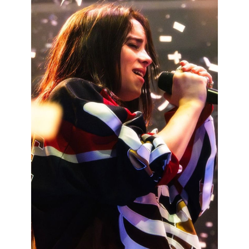Billie Eilish Pittsburgh Concerts Jersey – Vintage Jacket