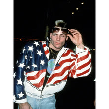 Vanilla Ice American Flag Leather Jacket