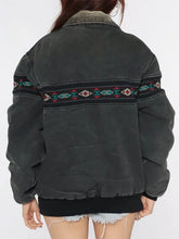 Carhartt Aztec Grey Bomber Jacket