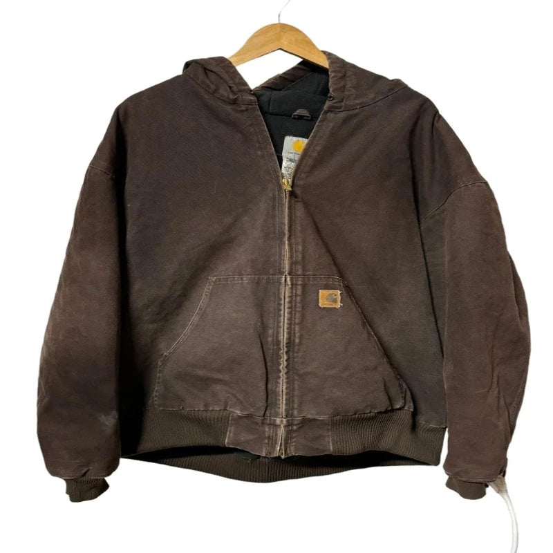 Vintage Carhartt Brown Hooded – Vintage Jacket