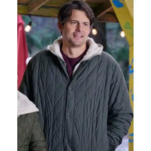 Winning Team Ian Quilted Grey Cotton Jacket