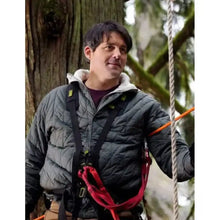 Winning Team Ian Quilted Grey Cotton Jacket