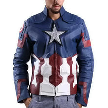 Captain America Avengers Infinity War Leather Jacket