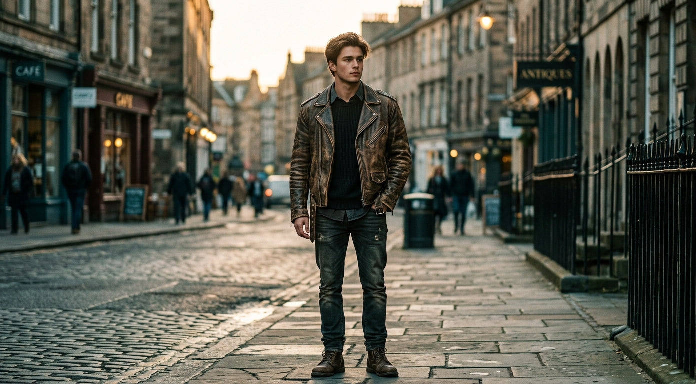 Vintage Jacket Leather fashion inspired by cosplays movies & TV