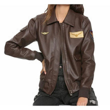 Captain Marvel Brie Larson Black Leather Jacket