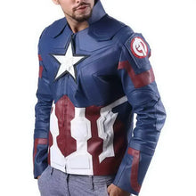 Captain America Avengers Infinity War Leather Jacket