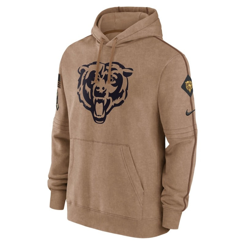 Chicago Bears Salute To Service Hoodie Vintage Jacket