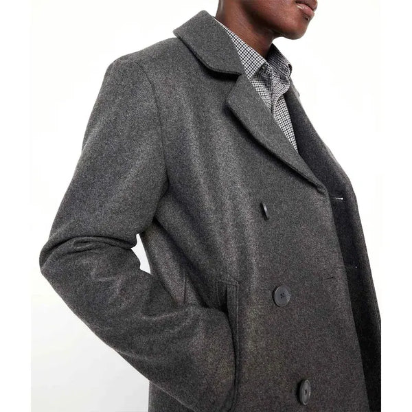 Double Breasted Wool Peacoat – Vintage Jacket