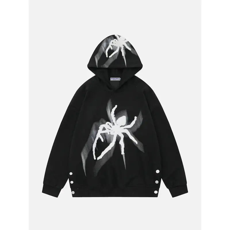 【Aelfric Eden】 スパイダーフロッキング パーカー Aelfric Eden Spider Towel Embroidery Hoodie – Vintage Jacket