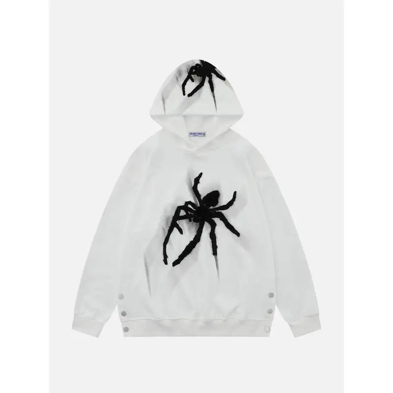 Aelfric Eden Spider Towel Embroidery Hoodie – Vintage Jacket