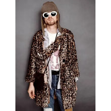 Kurt Cobain Leopard Coat